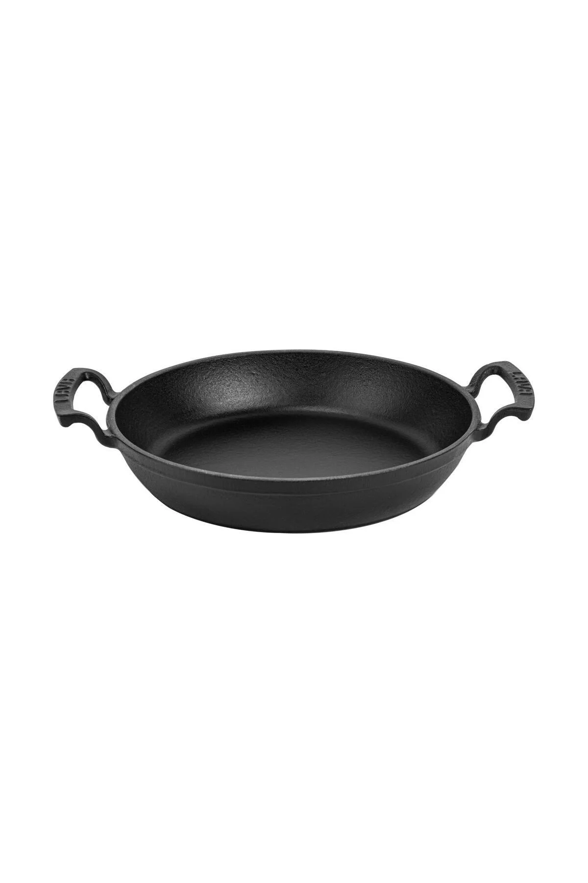 Döküm Yuvarlak Sahan Döküm Demir Yekpare Çift Kulplu Çap(Ø)24cm.