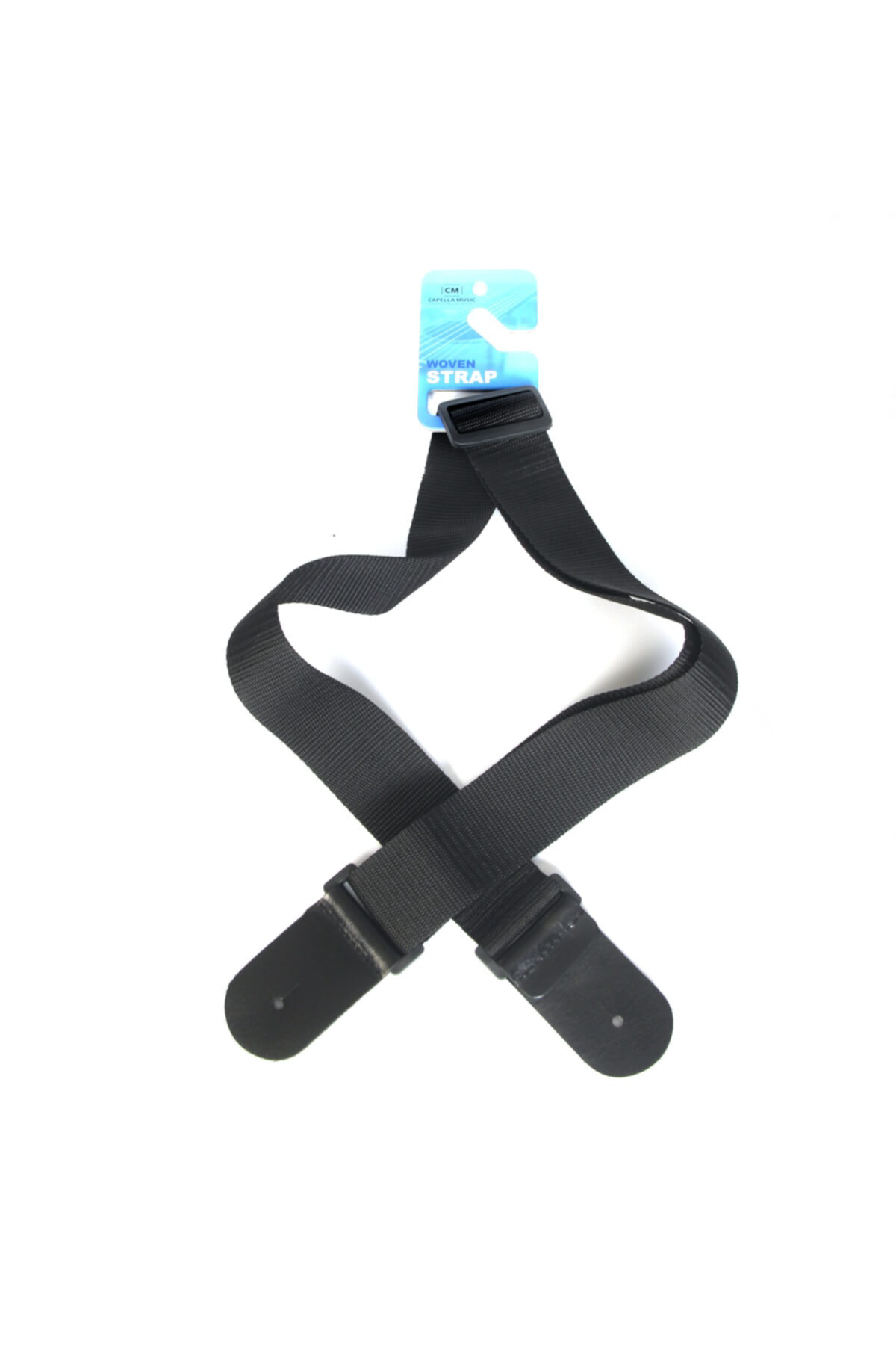 Dokuma Kumaş Gitar Askısı Hakiki Deri (PENA HEDİYELİDİR)