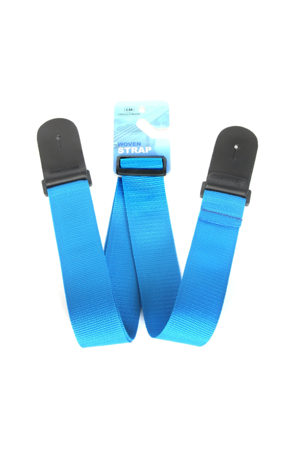 Dokuma Kumaş Gitar Askısı Hakiki Deri (PENA HEDİYELİDİR)