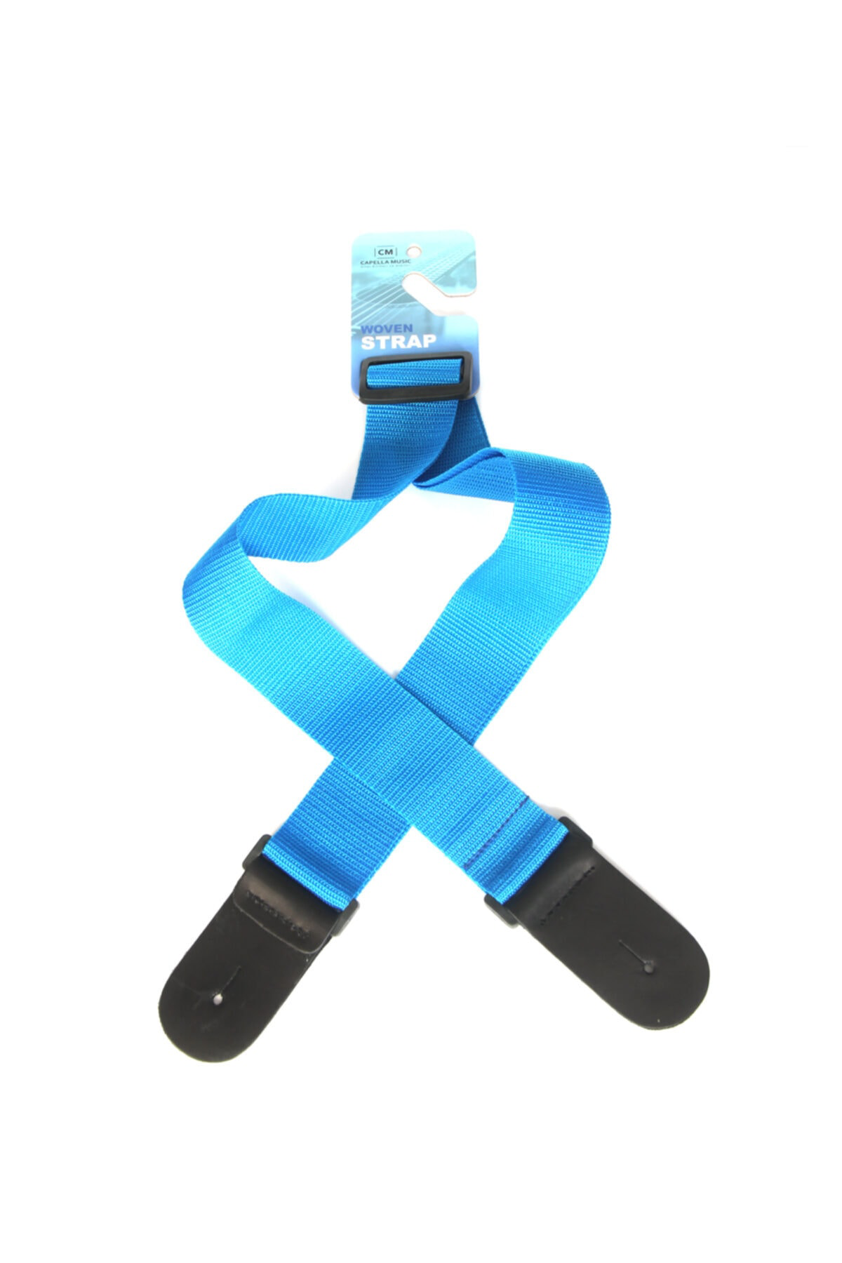 Dokuma Kumaş Gitar Askısı Hakiki Deri (PENA HEDİYELİDİR)