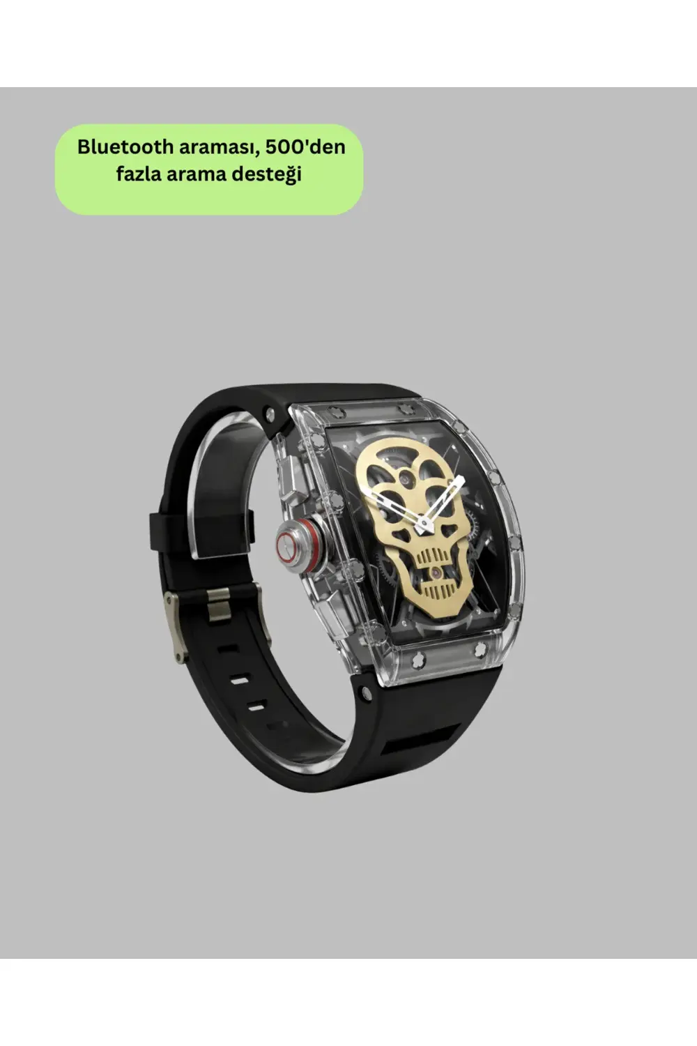 Dokunmatik Akıllı Saat Sesli Asistanlı Geniş Özellikli