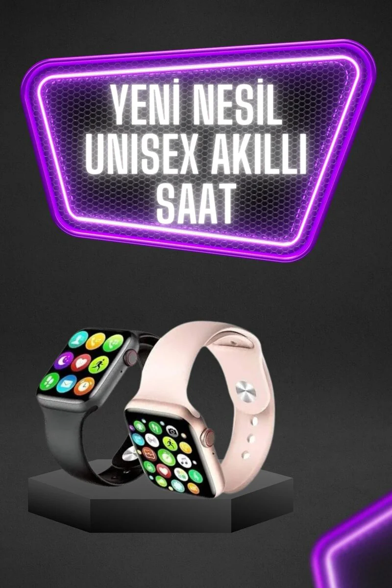 Dokunmatik Ekran Akıllı Saat - Şık ve Modern Unisex Tema Değiştirme