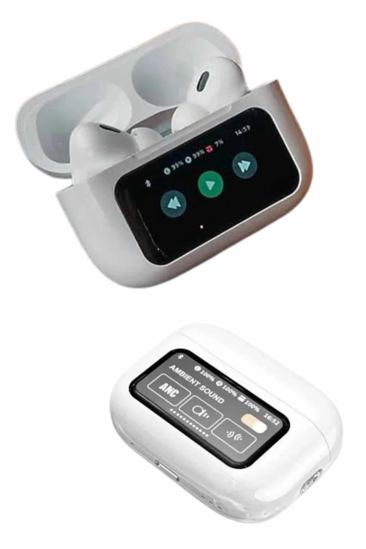 Dokunmatik Ekranlı Bluetooth Kulaklık Tws İos Android Tüm Telefonlara Uyumlu Kulaklık