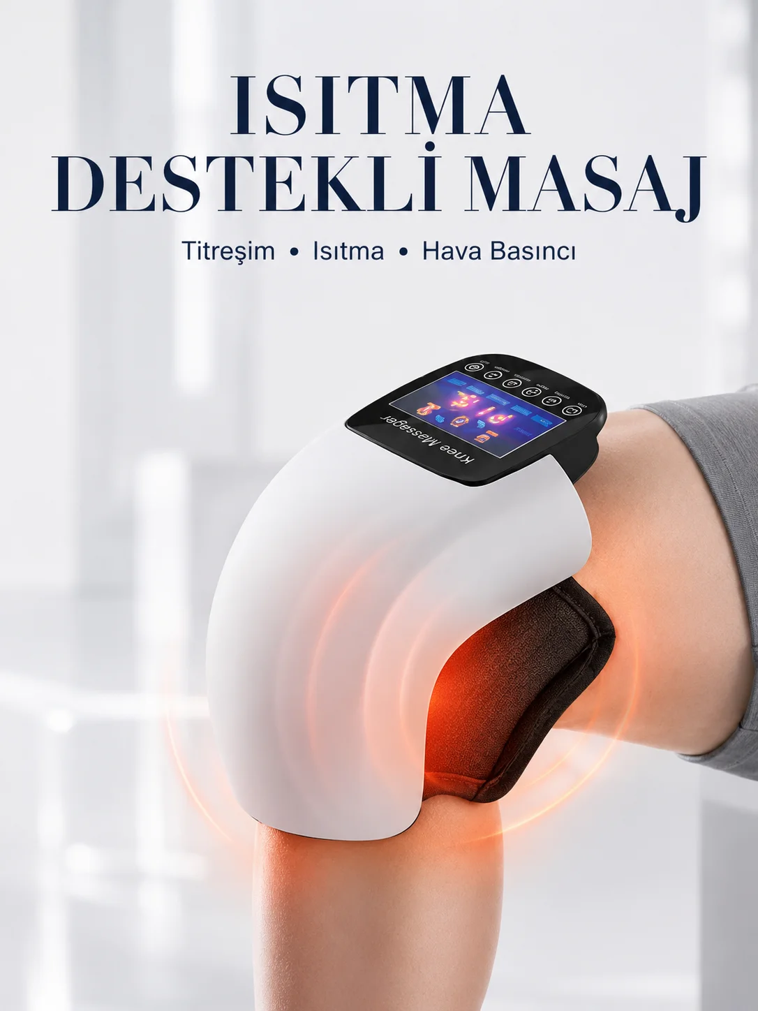 Dokunmatik Ekranlı  Diz Masaj Cihazı
