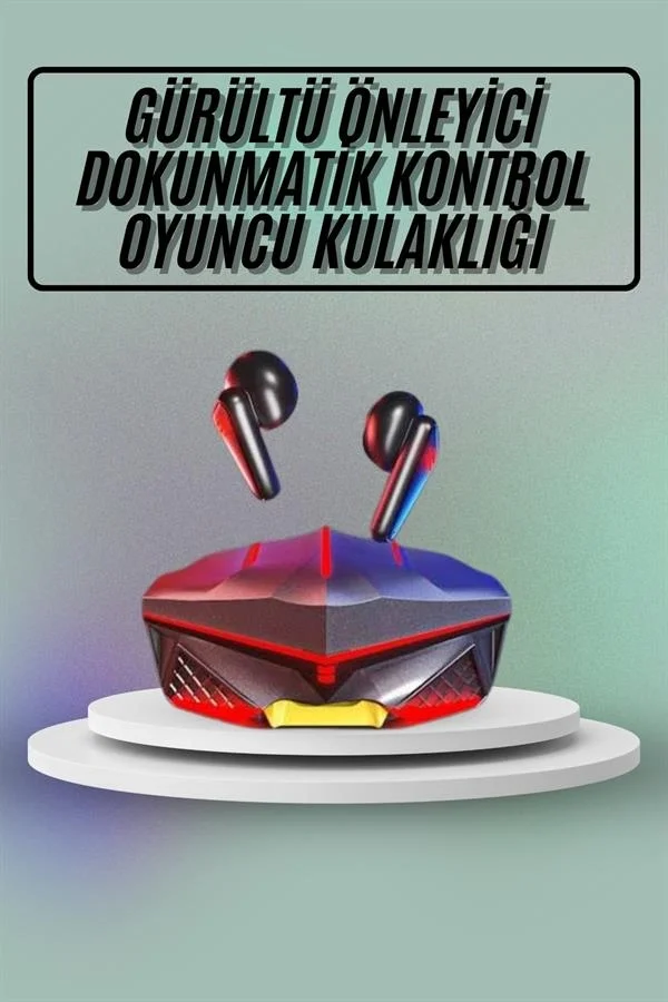 Dokunmatik Kontrol Tws Işıklı Kulakiçi Bluetooth Kulaklık Kablosuz Oyuncu Kulaklığı Dokunmatik Kontrol Tws Işıklı Kulakiçi Bluetooth Kulaklık Kablosuz Oyuncu Kulaklığı