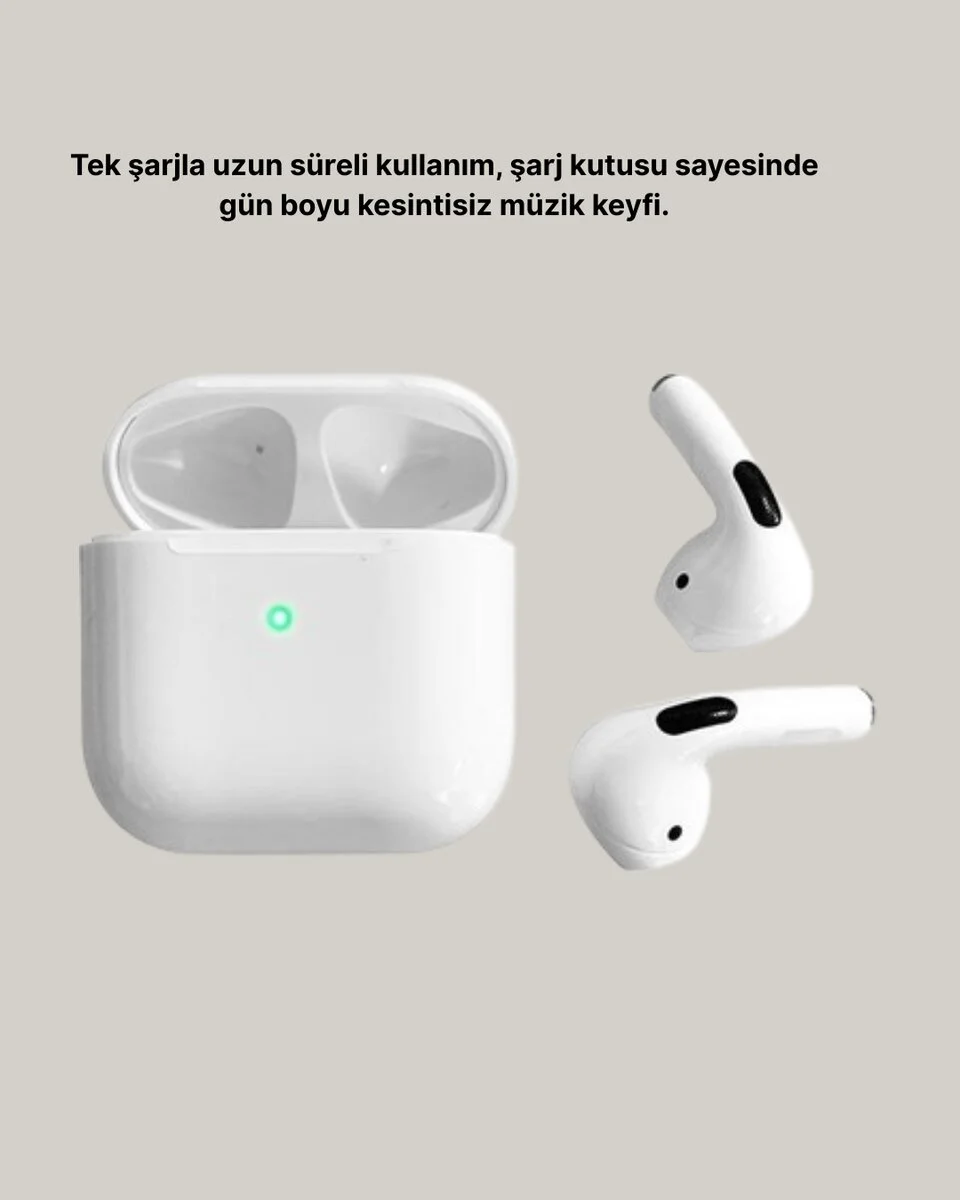 Dokunmatik Kontrollü 2. Nesil Bluetooth 5.0 Uzun Pil Ömürlü Kulaklık - Kablosuz Ses Keyfi