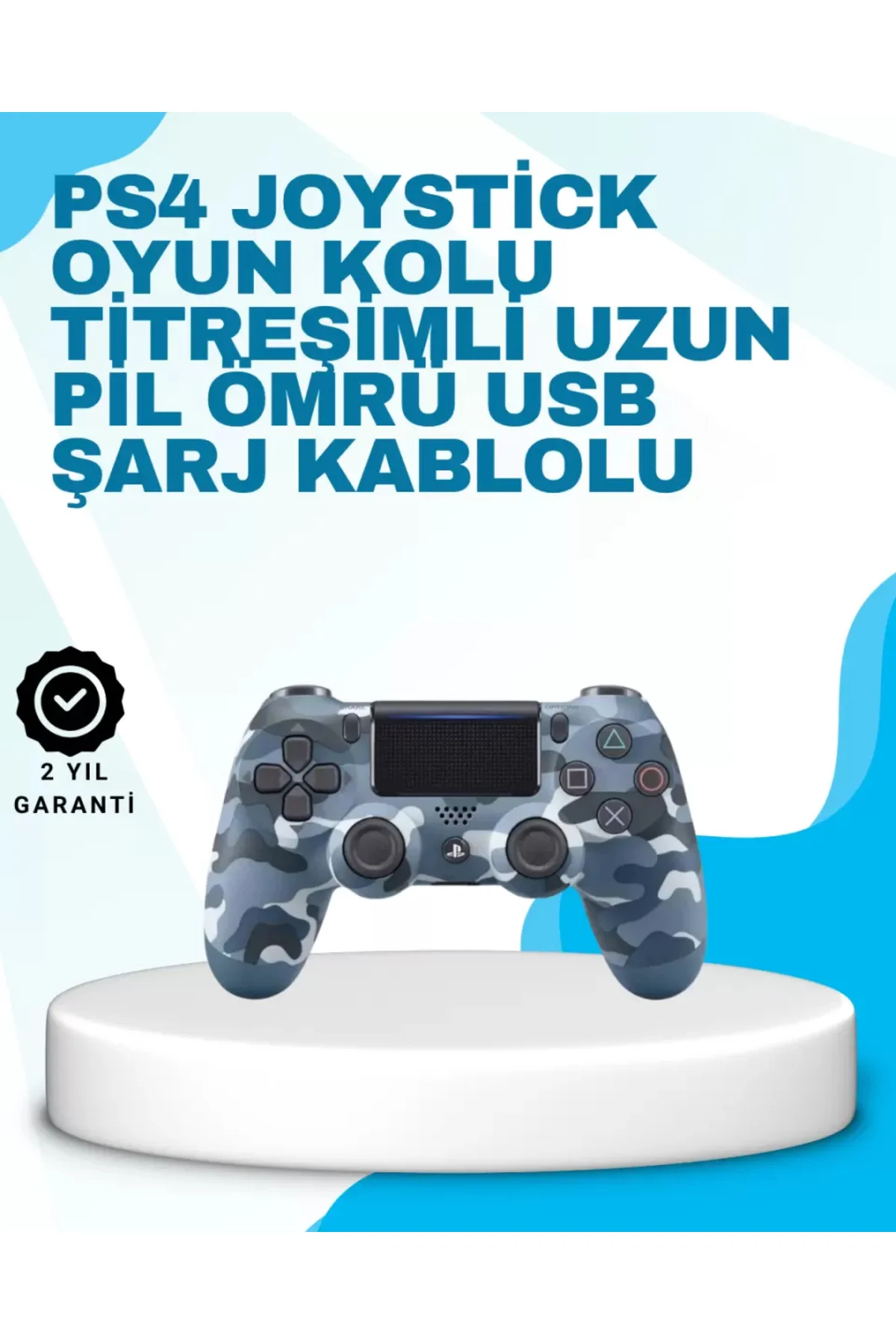 Dokunmatik Kontrollü Oyun Kolu – Menü Geçişleri ve Komutlar İçin 