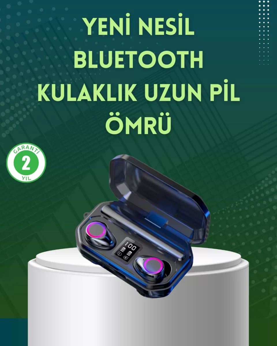 Dokunmatik Kontrollü Bluetooth Kulaklık – Gürültü Engelleme Özellikli - Lisinya
