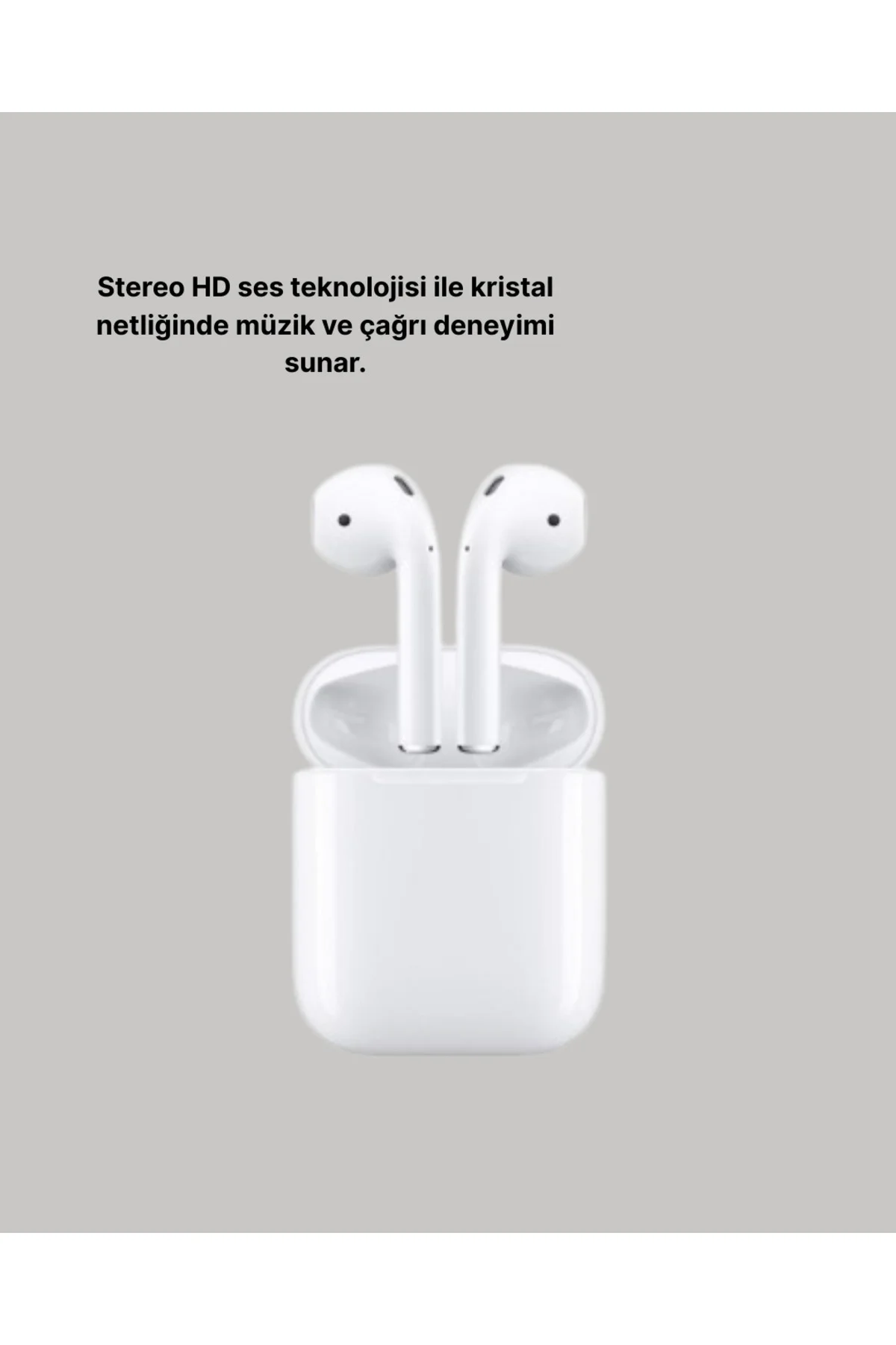 Dokunmatik Kontrollü 2. Nesil Bluetooth 5.0 Uzun Pil Ömürlü Kulak