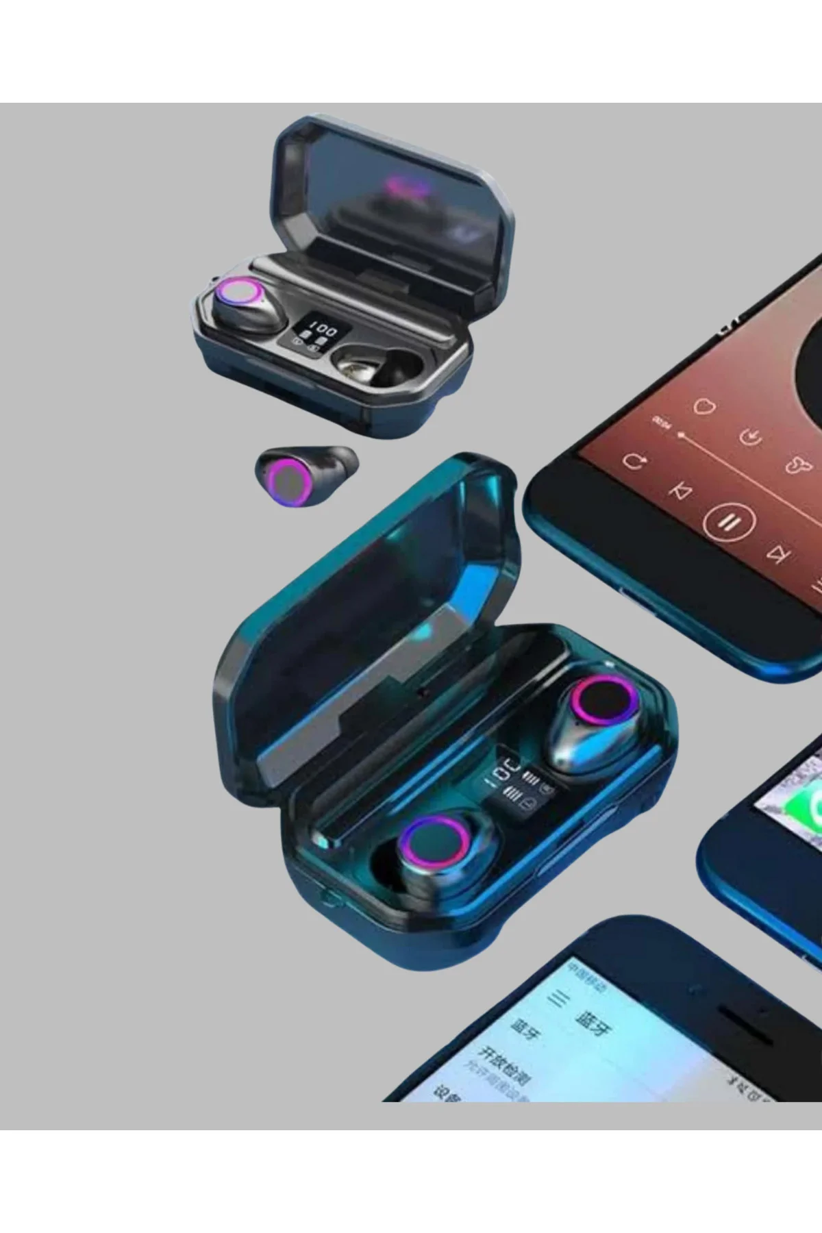 Dokunmatik Kontrollü Bluetooth Kulaklık – Gürültü Engelleme Özell