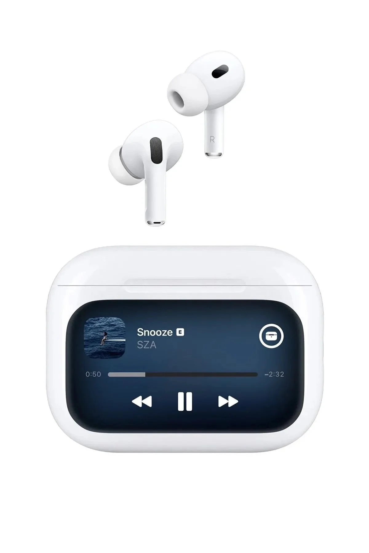 Dokunmatik Kontrollü Kablosuz Kulak İçi Kulaklık - Altın Renk, Bluetooth 5.2 ve Suya Dayanıklı