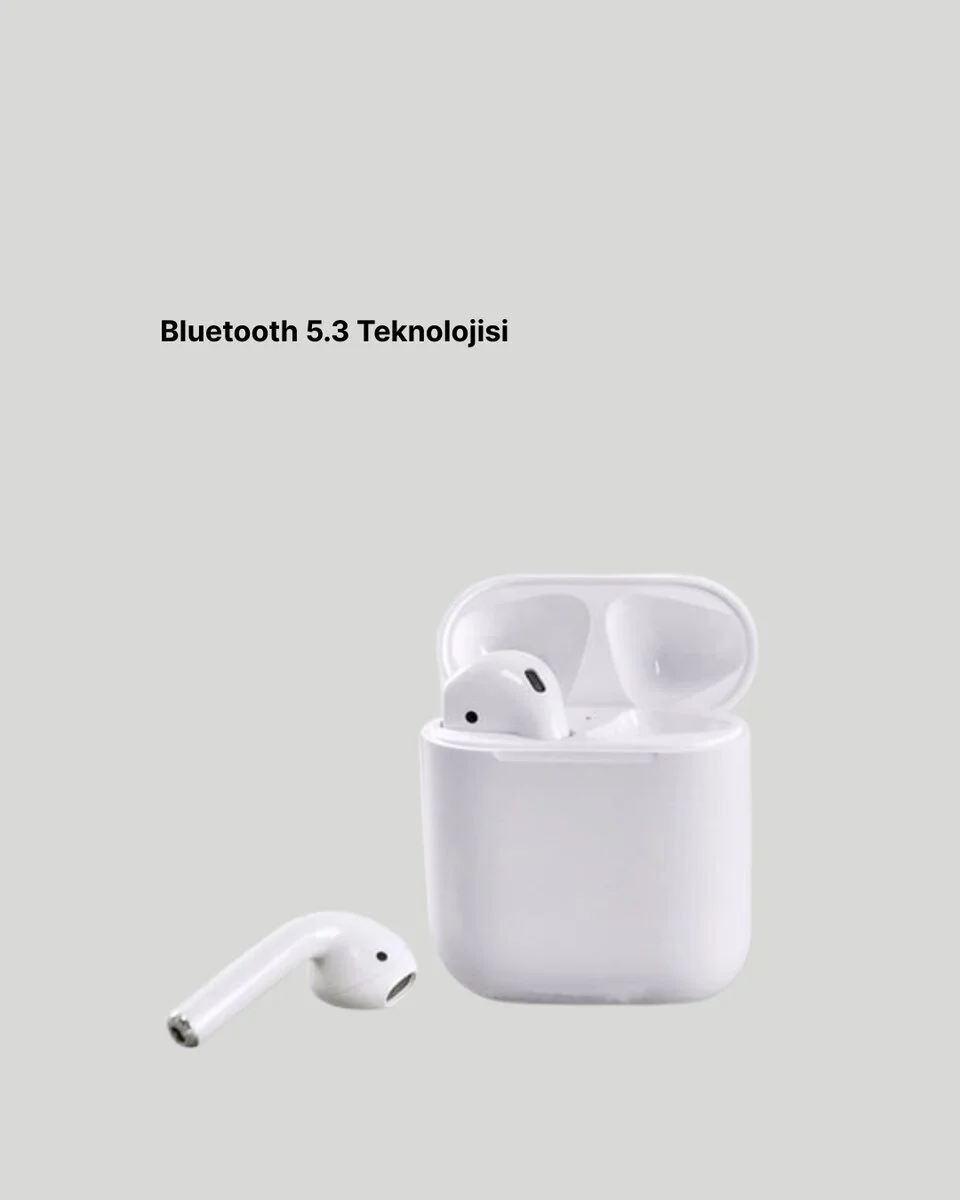 Dokunmatik Kontrollü 2. Nesil Bluetooth 5.0 Uzun Pil Ömürlü Kulaklık - Kablosuz Ses Keyfi