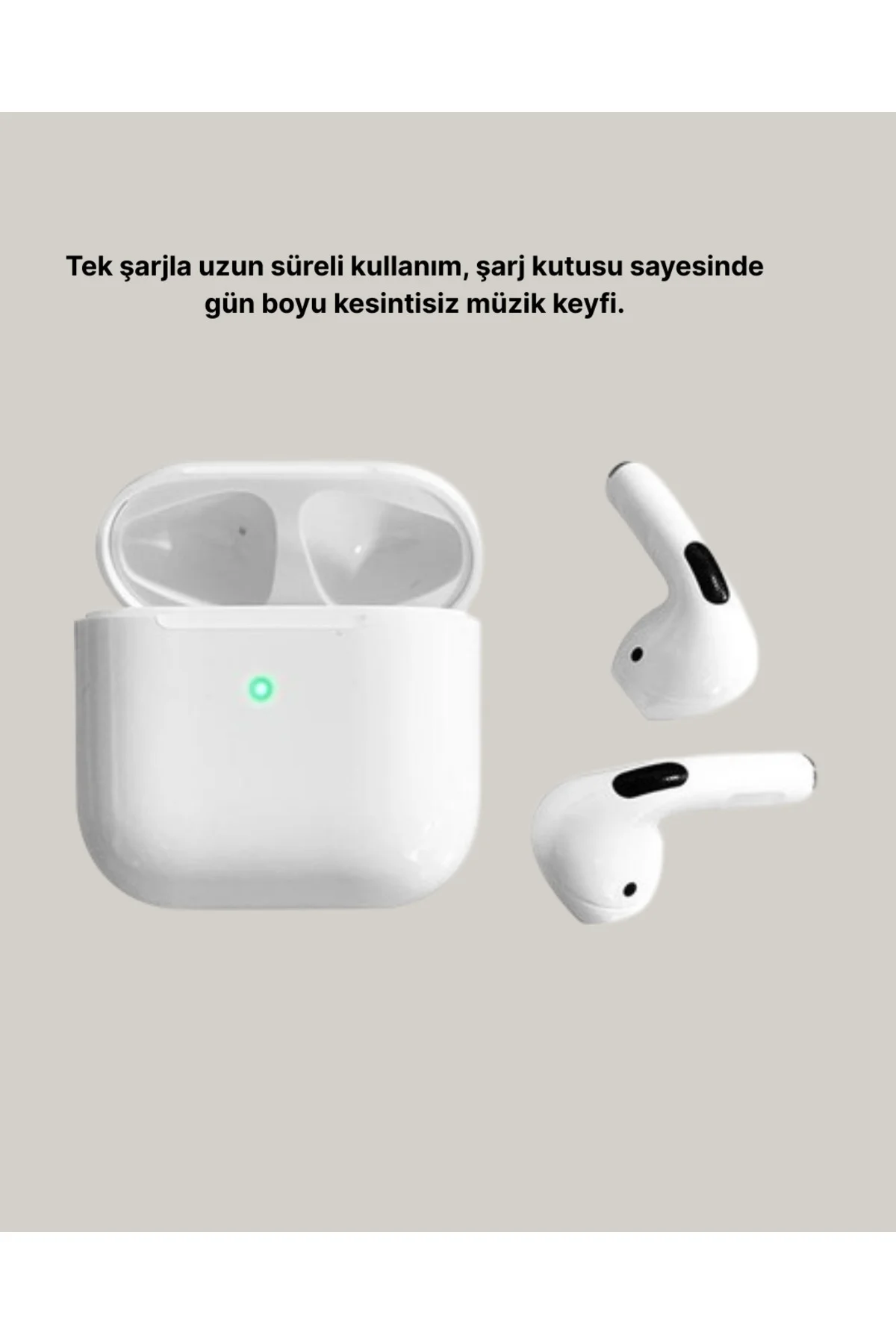 Dokunmatik Kontrollü 2. Nesil Bluetooth 5.0 Uzun Pil Ömürlü Kulak