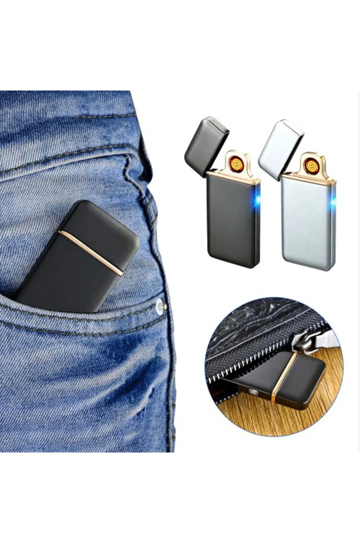 Dokunmatik Parmak İzli Usb Çakmak ( Lisinya )