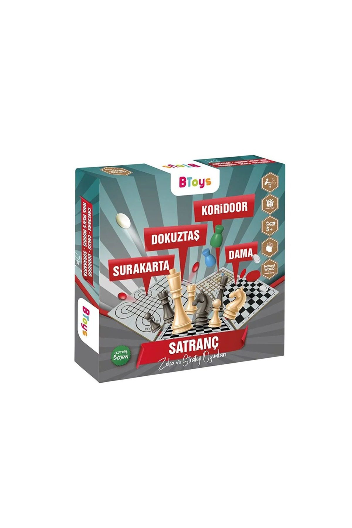Oyuncak Store Dokuz Taş Koridor Satranç Surakarta Ve Dama Zeka Ve Strateji Oyun