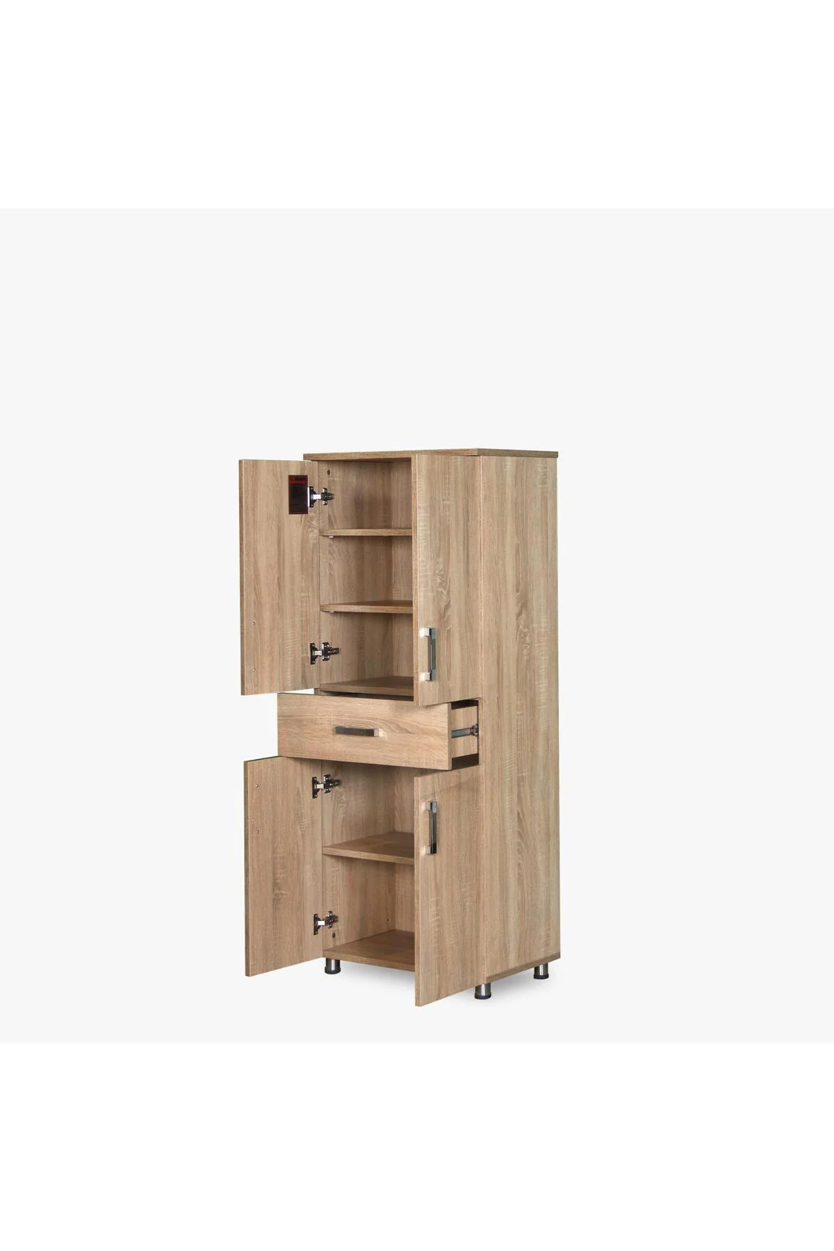 Dolap 14026 Çok Amaç Model Parlak Somone Hard Parlak Suntalem 4 raf 130 El Yapım - Görsel 2