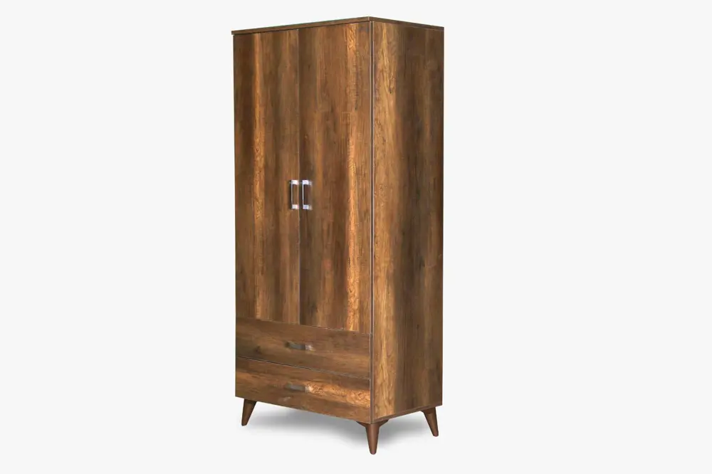 Dolap 14036 Çekm Yüksek Ayak Hard Suntalem demonte Parlak Ceviz E