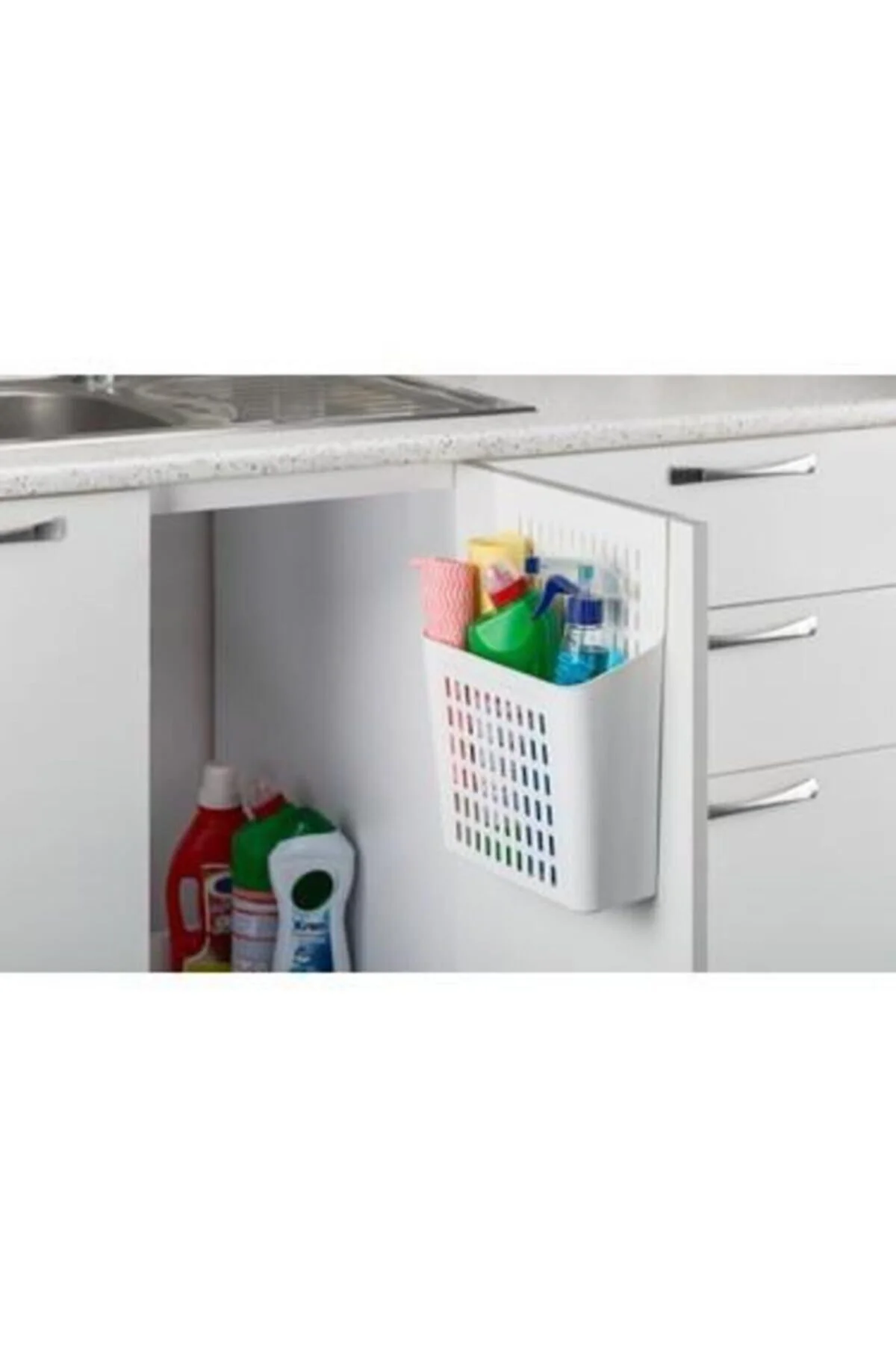 Dolap Içi Düzenleyici Asılabilir Sepet Poşetlik Lv-2752 9010729
