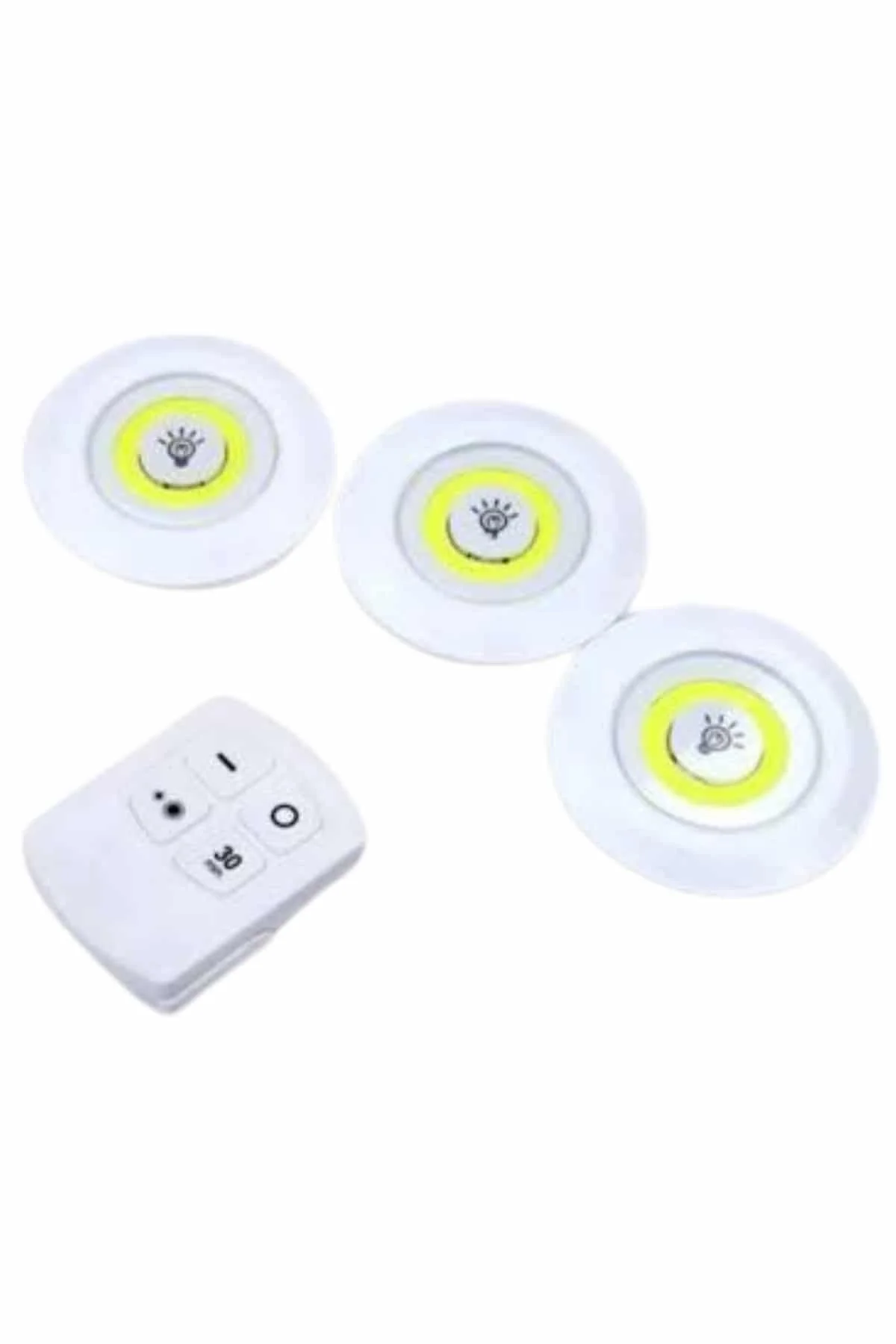 Dolap Işığı Mutfak Rafı Işığı Uzaktan Kumandalı 3 Lü Spot Led Lamba Fiyatı, Yorumları ve Özellikleri