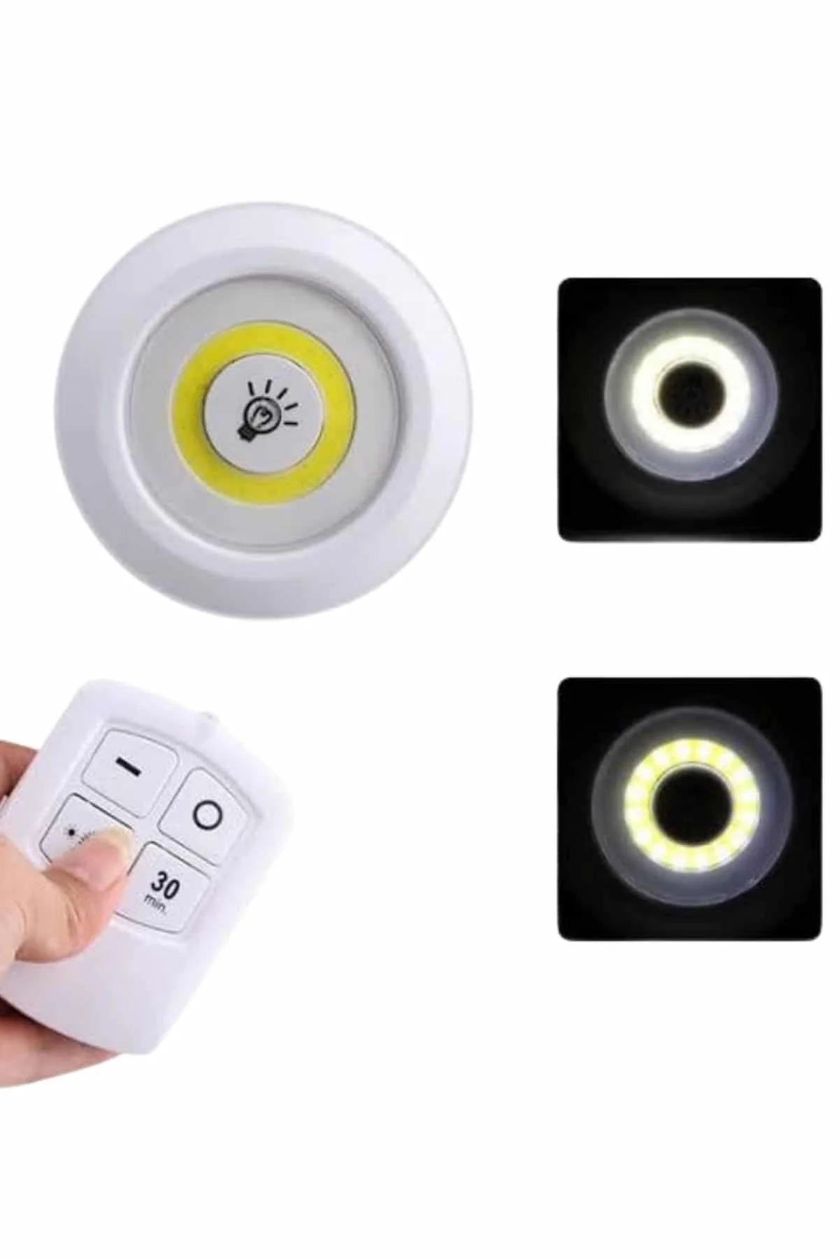 Dolap Işığı Mutfak Rafı Işığı Uzaktan Kumandalı 3 Lü Spot Led Lamba Fiyatı, Yorumları ve Özellikleri