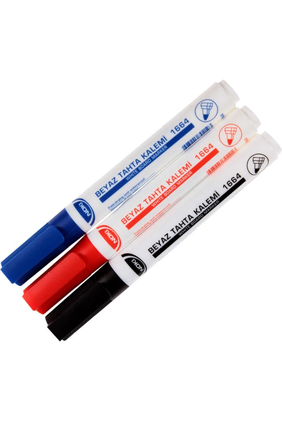 Doldurulabilir  Beyaz Tahta Kalemi Seti - 3 Renk