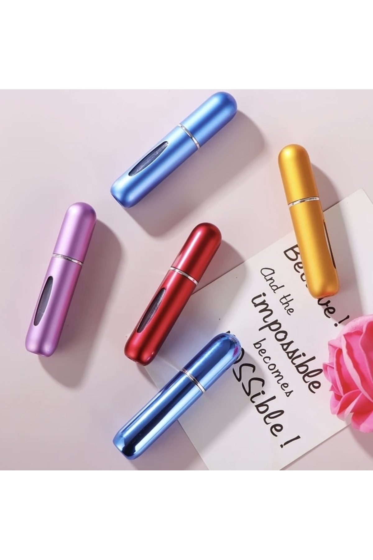 Doldurulabilir Mini Parfüm Şişesi Çanta İçi Mini Seyahat Yedek Ce