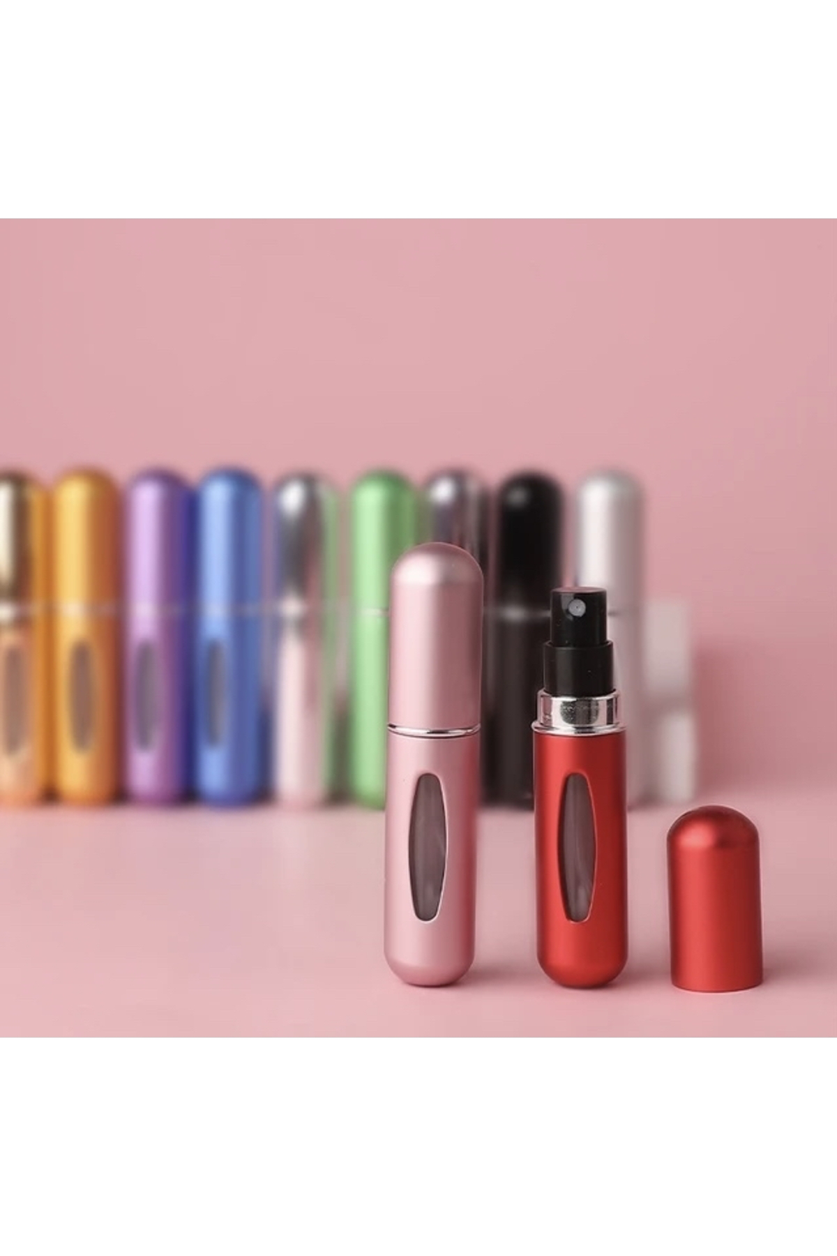 Doldurulabilir Mini Parfüm Şişesi Çanta İçi Mini Seyahat Yedek Ce