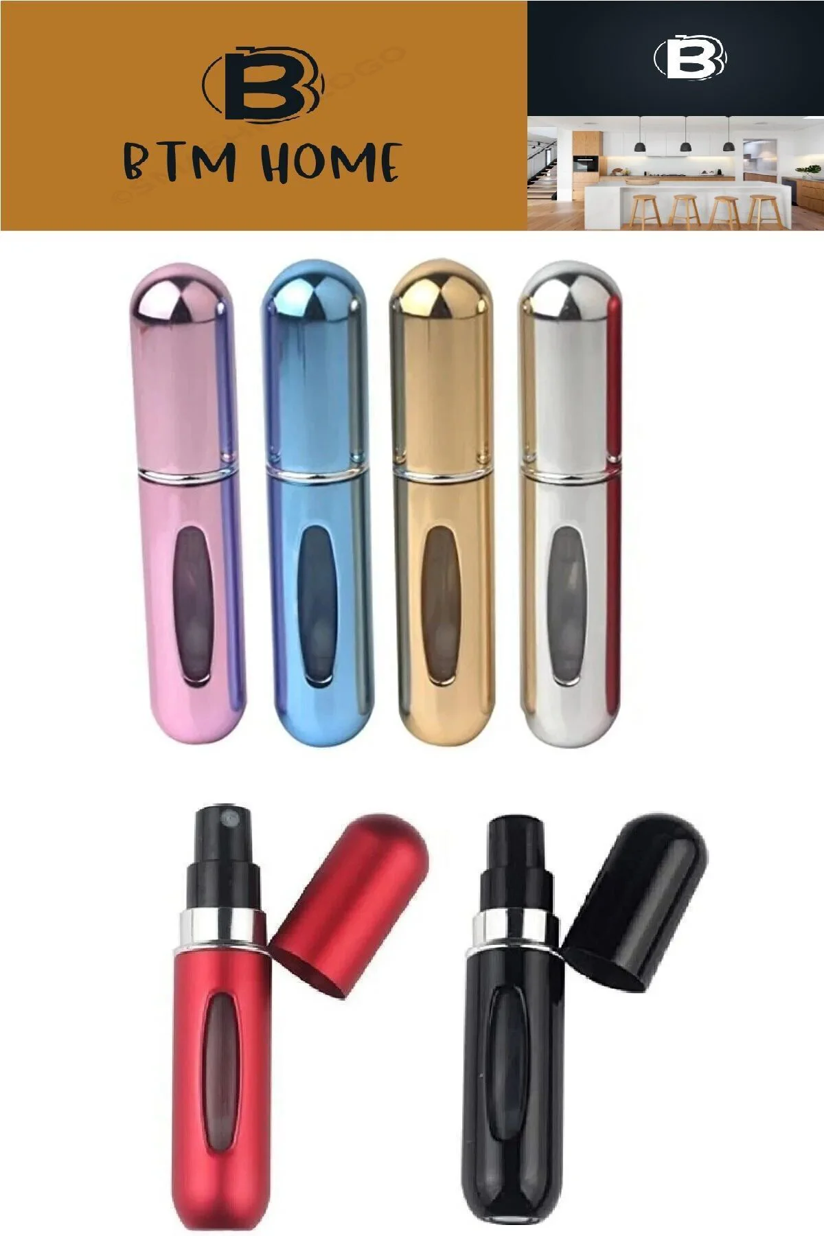 Doldurulabilir Parfüm Şişesi - Mini Doldurulabilir Parfüm Şişesi 