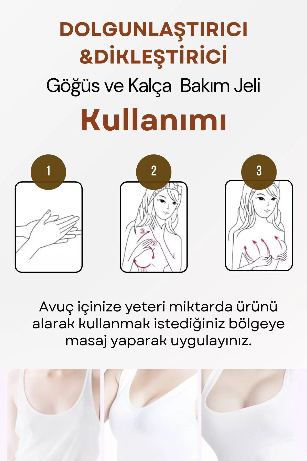 Dolgunlaştırıcı, Dikleştirici Göğüs Ve Kalça Büyütmeye Yardımcı B