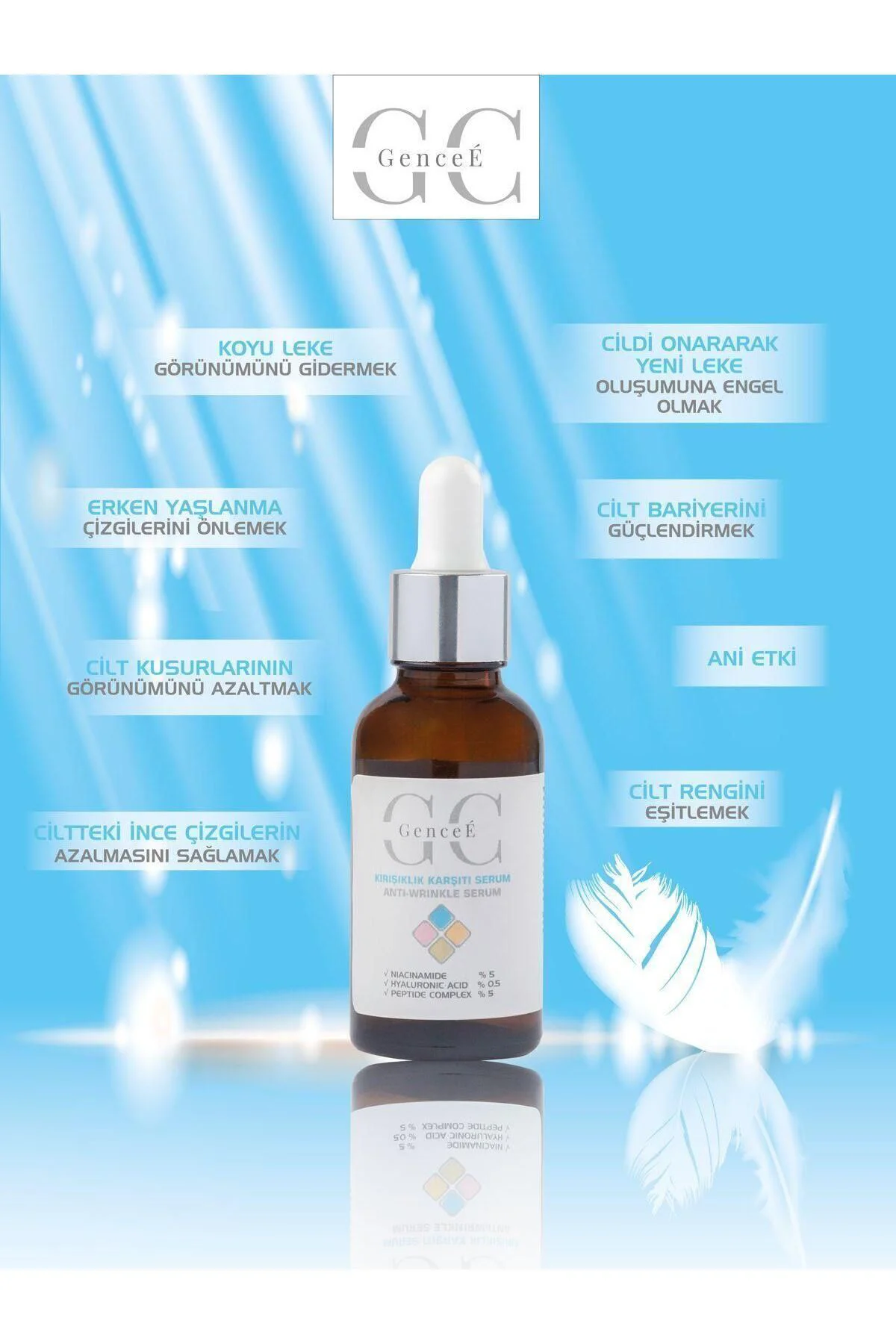 Dolgunlaştırıcı Ve Kırışıklık Karşıtı Hyalüronik Asit Serum (%5 P