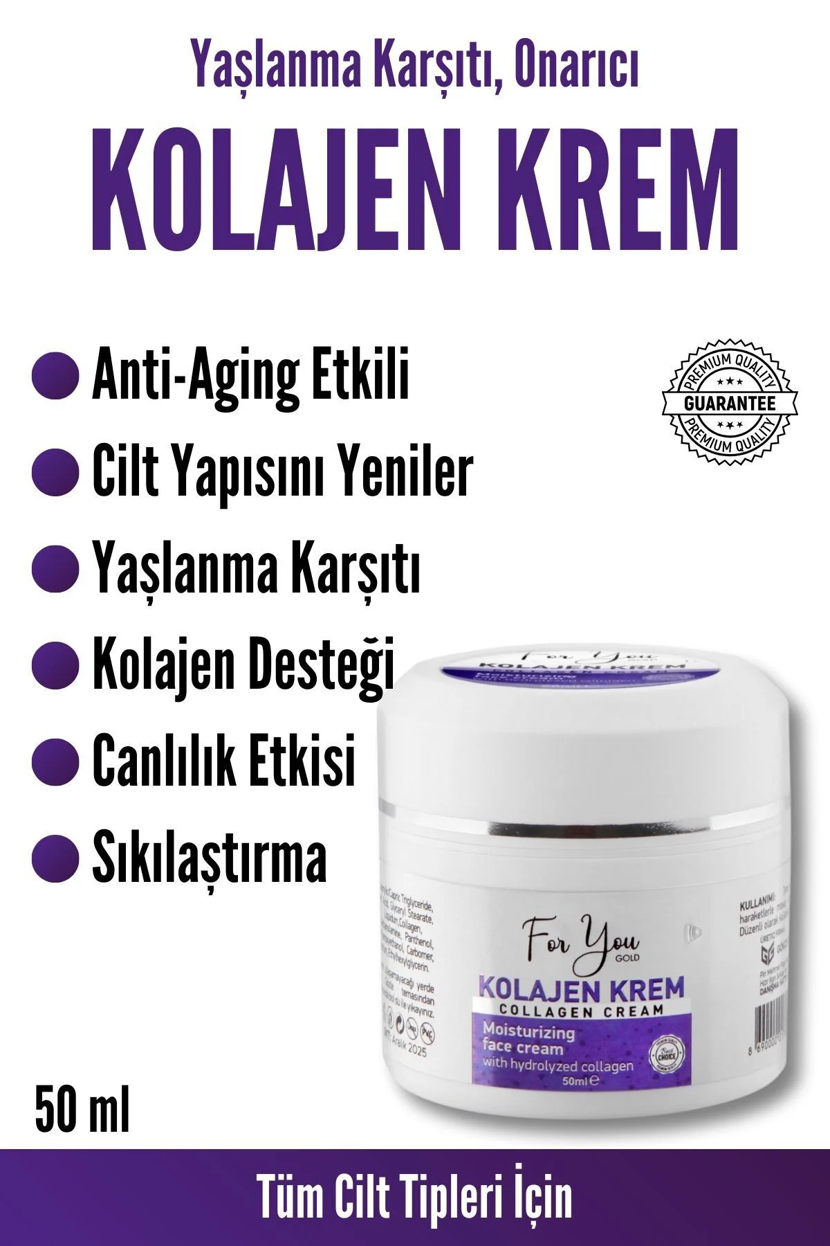 Dolgunlaştırıcı, Yaşlanma Ve Kırışıklık Karşıtı Anti-aging Etkili