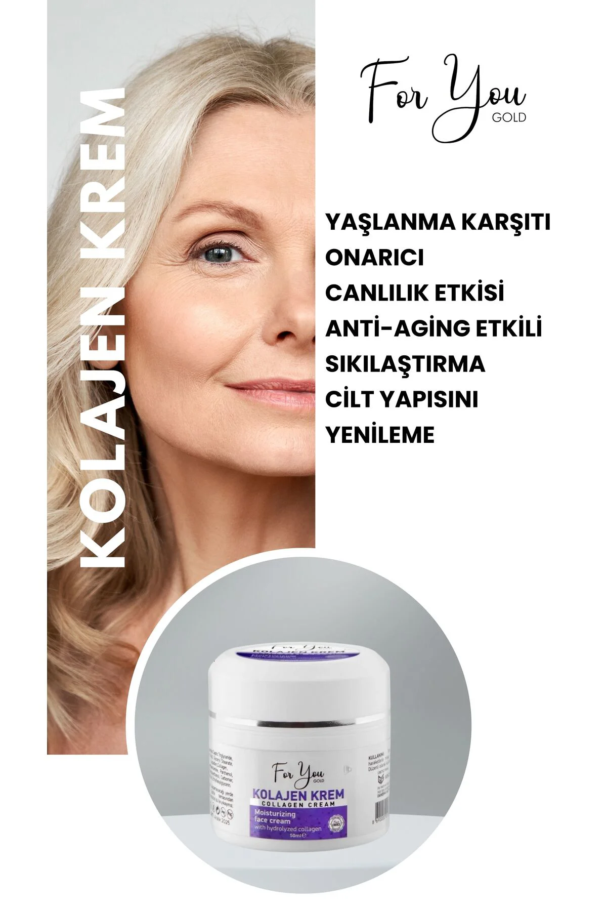 Dolgunlaştırıcı, Yaşlanma Ve Kırışıklık Karşıtı Anti-aging Etkili