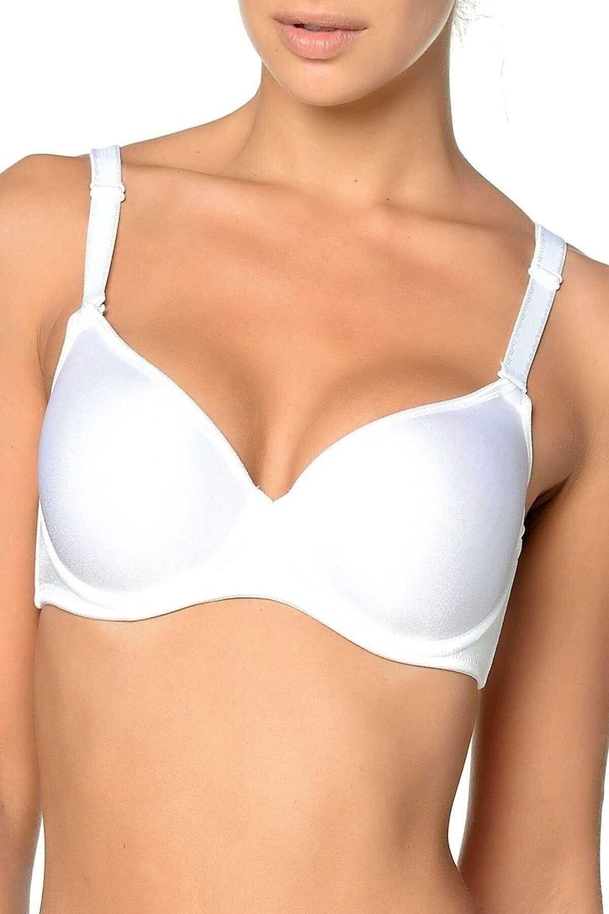 Dolgusuz Büyük Beden Sütyen Ten 8100 Wearmest
