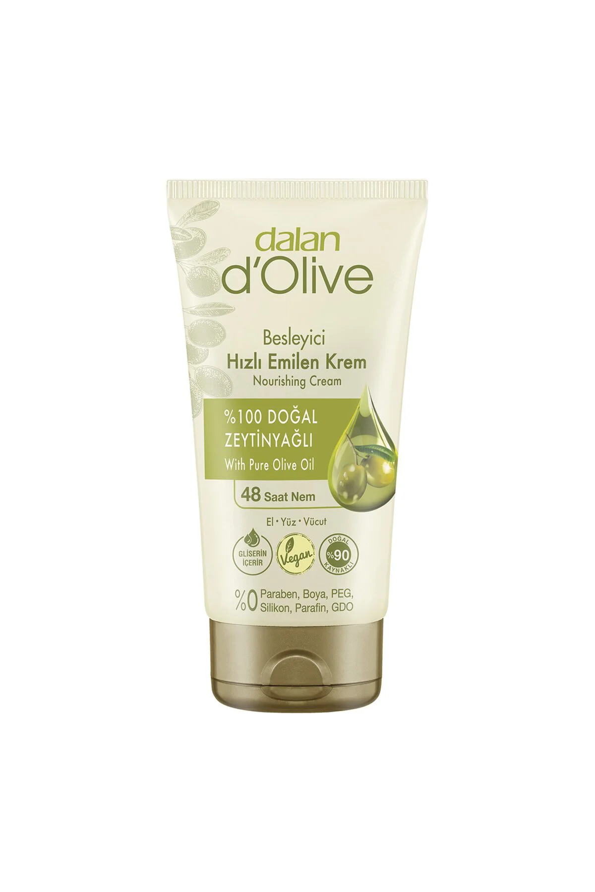 D'olive Hızlı Emilen Besleyici Krem 60 Ml