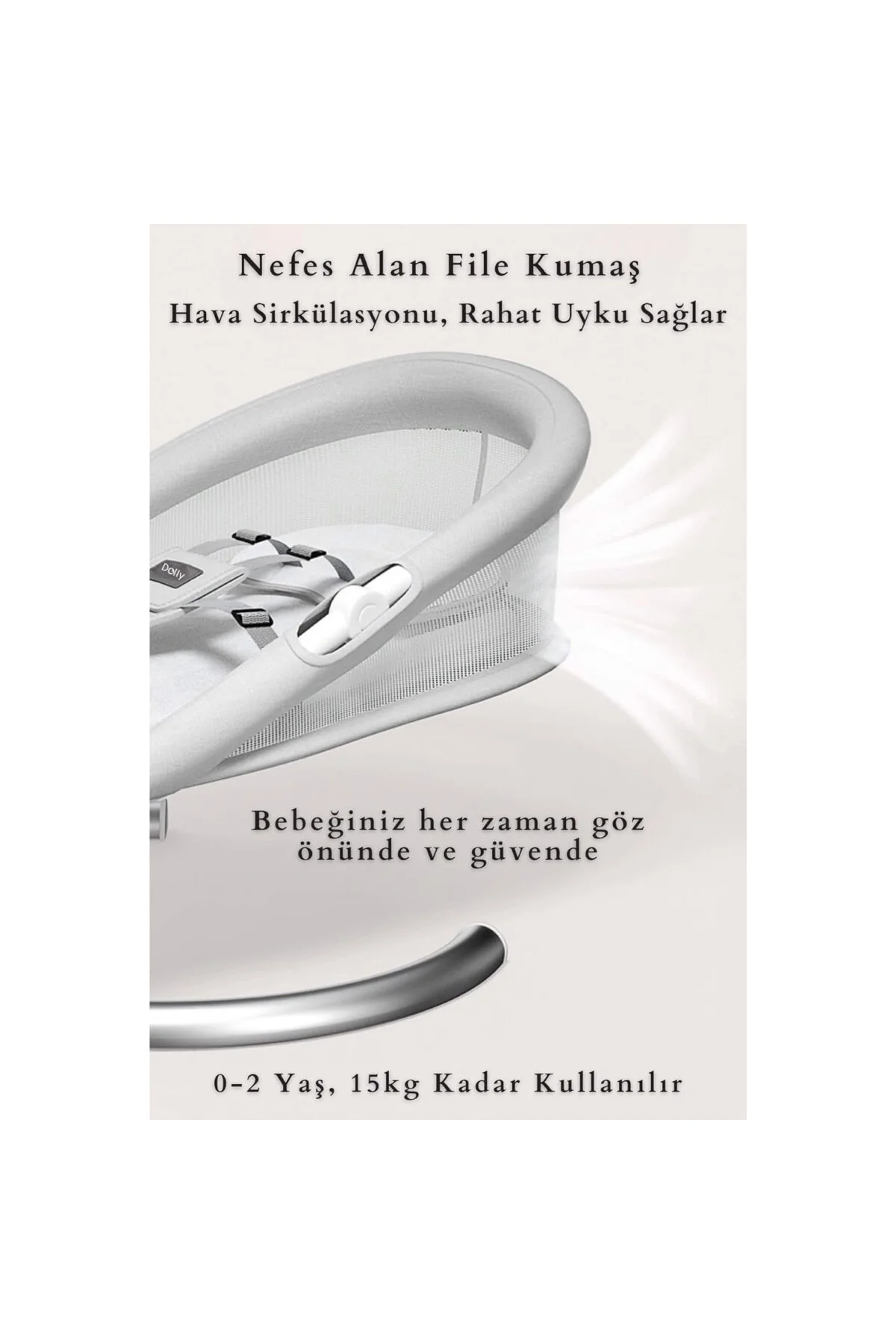 Dolly 2in1 Elektrikli Otomatik Sallanan Kademeli Antireflü Anakuc