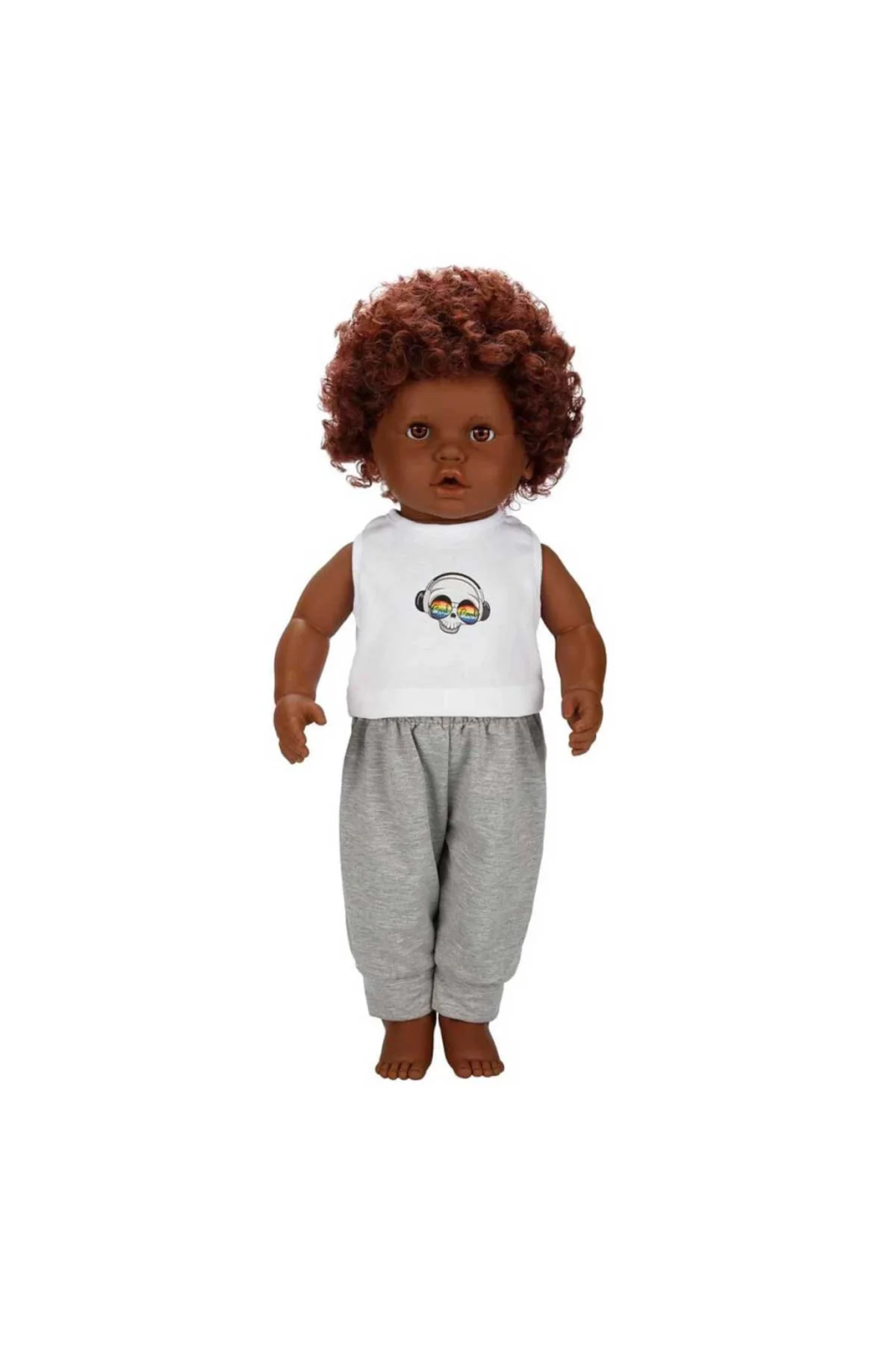 Dollz'n More Dada Kıvırcık Saçlı Bebek 60 cm