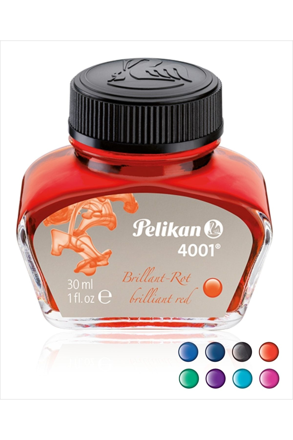 Pelikan Dolma Kalem Mürekkebi 30 Ml Yeşil Dark Green Dolma Kalem Mürekkeb