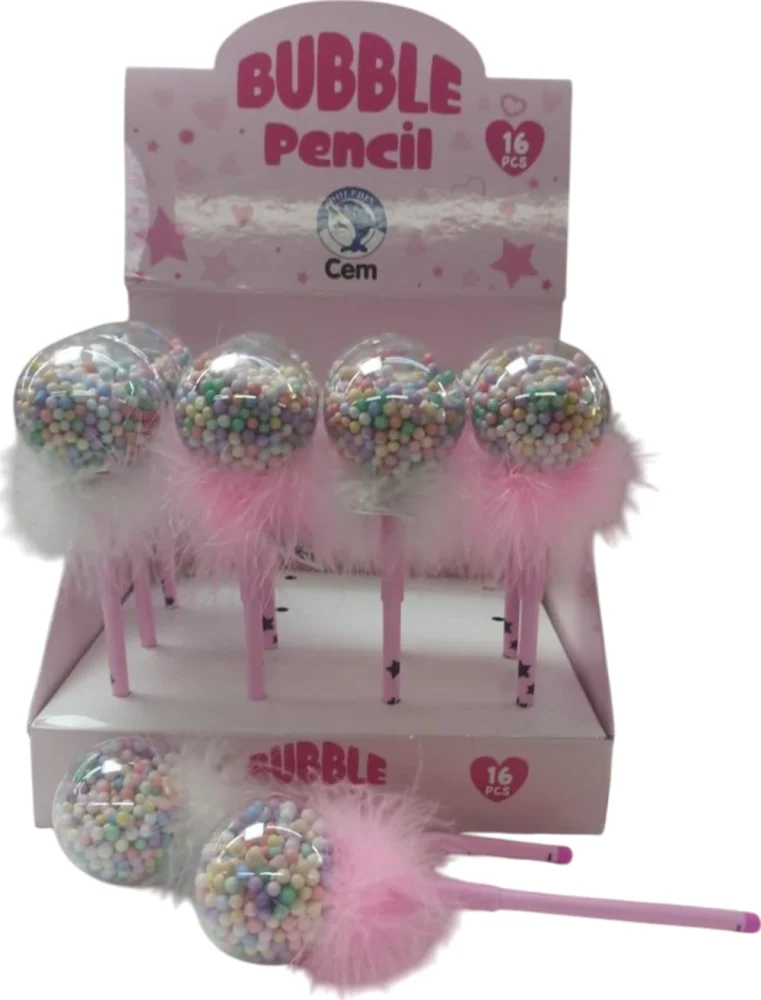 Dolphin Geçmeli Kalem Baloncuk Pop-1903 (1 Adet)