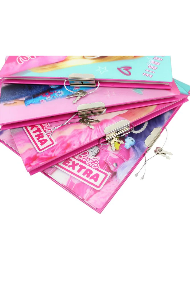 Dolphin Hatıra Defteri Kilitli Barbie 3D 4 Md B-880