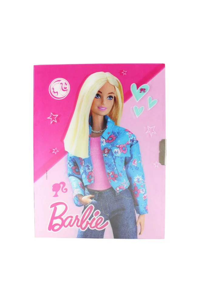 Dolphin Hatıra Defteri Kilitli Barbie 3D 4 Md B-880