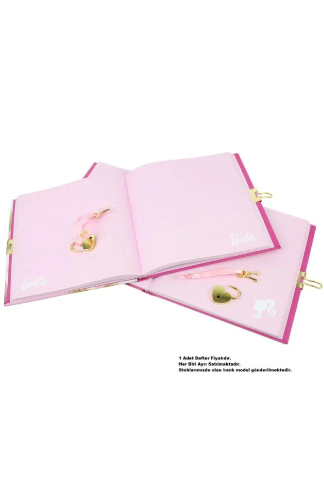 Dolphin Hatıra Defteri Kilitli Barbie B-7790