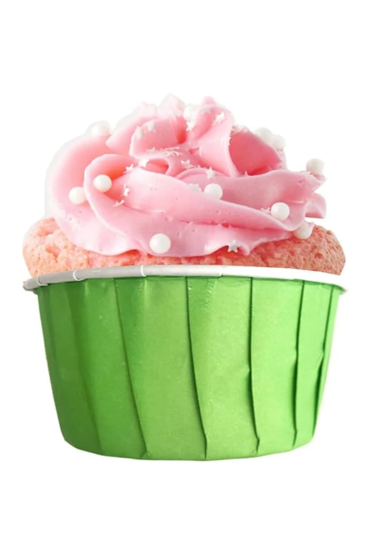 Dolphin Muffin Kek Kapsülü, Yeşil, 50'li