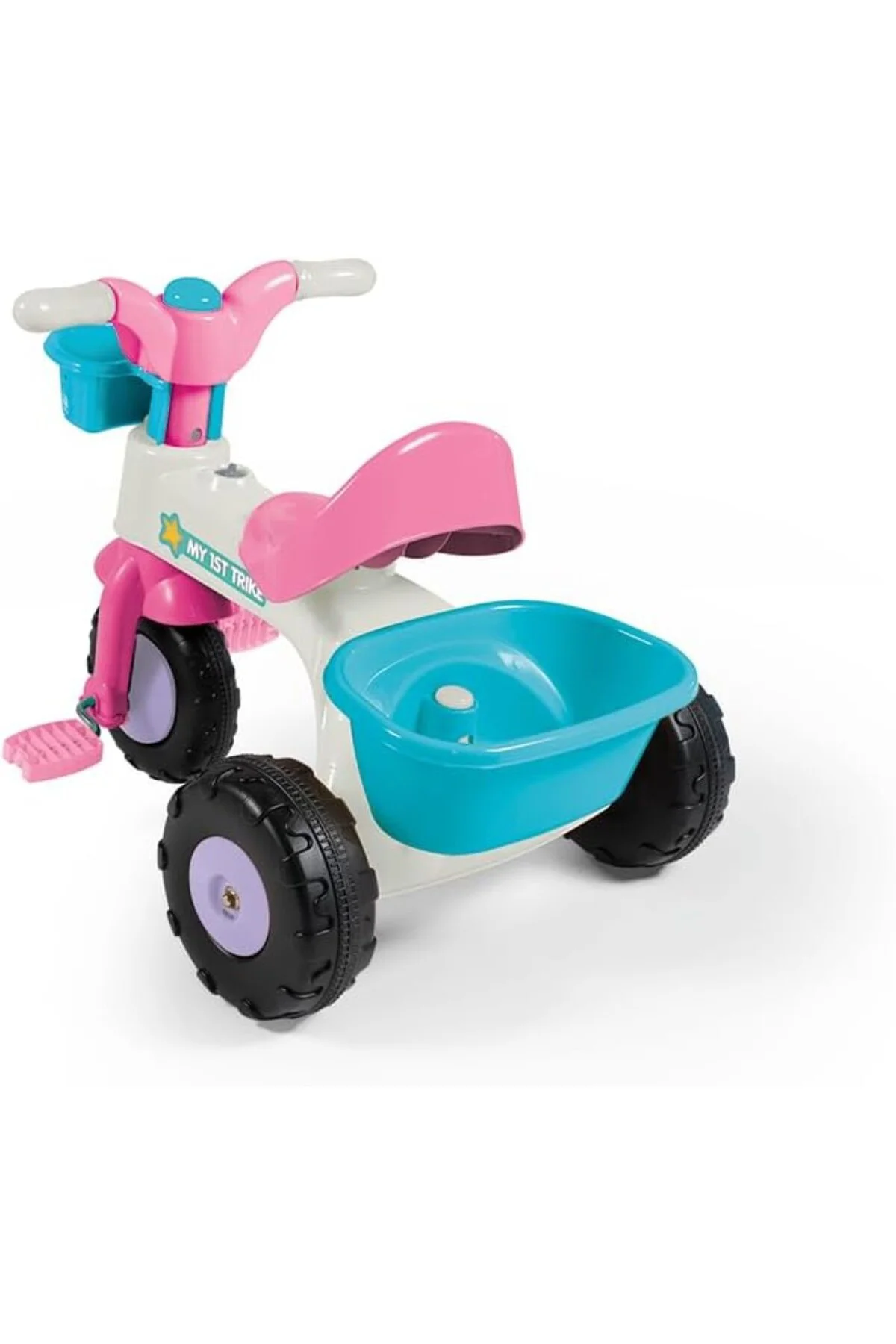 Dolu İlk Üç Tekerlekli Bisikletim Kutulu Pembe 2574