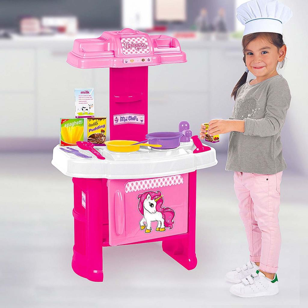 Dolu Unicorn Şefin Mutfak Seti Dolu Unicorn Şefin Mutfak Seti