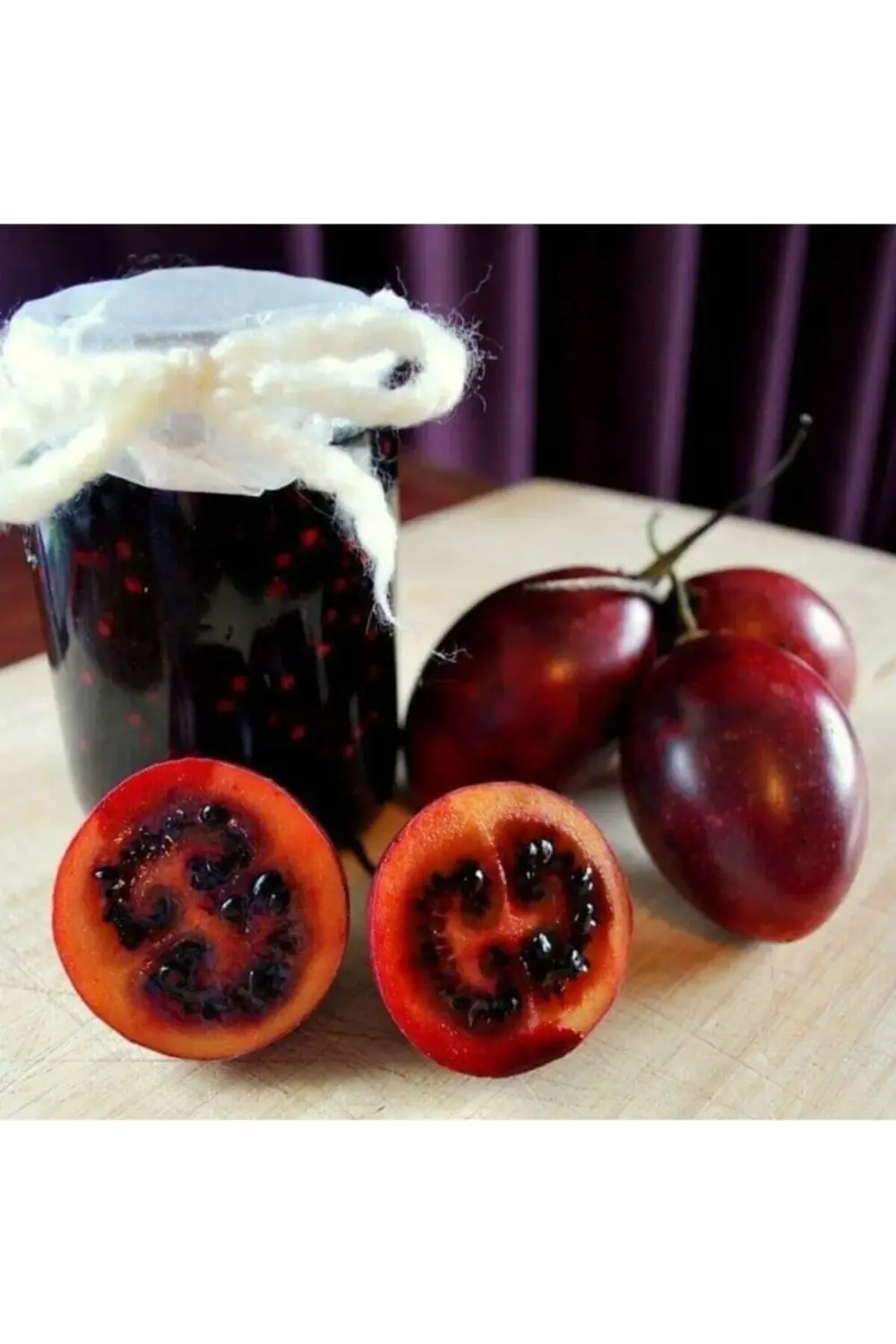 Domates Ağacı Tamarillo Meyvesi Fidanı 80 120 Cm