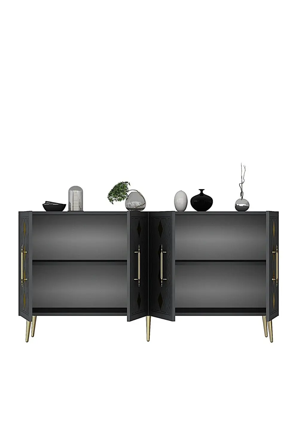 DOMECT (KB150) KONSOL BEYAZ-GÜMÜŞ