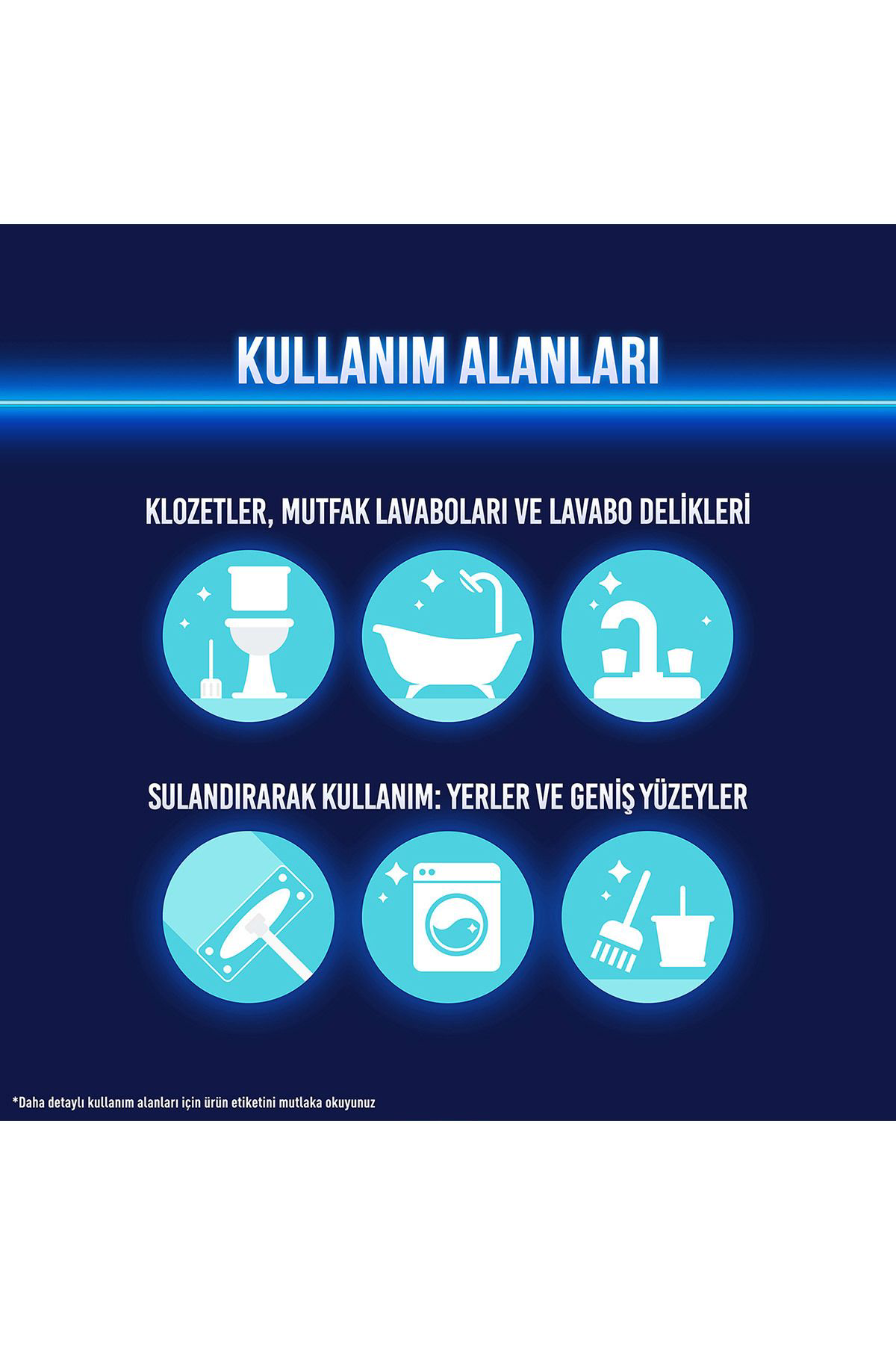 Domestos  Çamaşir Suyu Yoğun Kivamli Okaliptus Ferahliği 750 Ml 6 