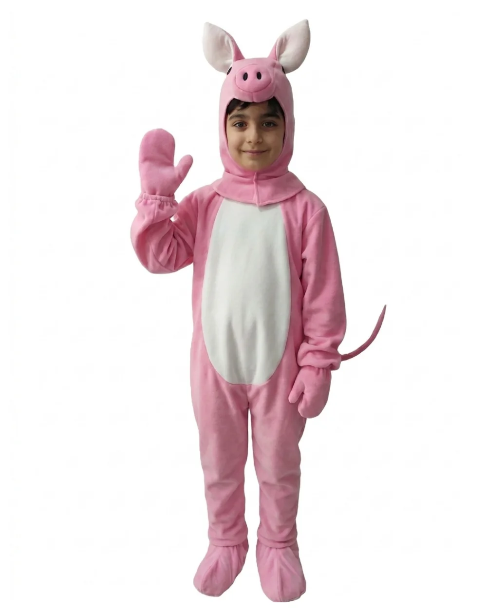 Domuz Kostümü Çocuk Pembe