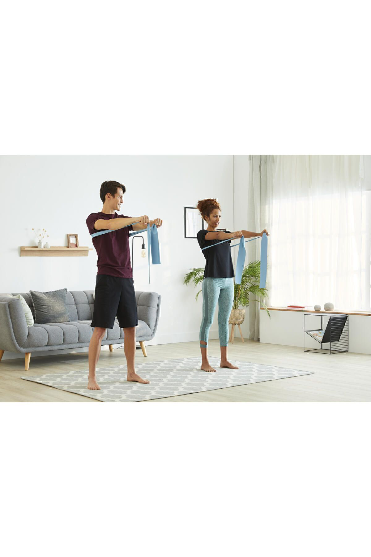 Domyos Elastik Pilates Bandı 2 Kg - Hafif Seviye