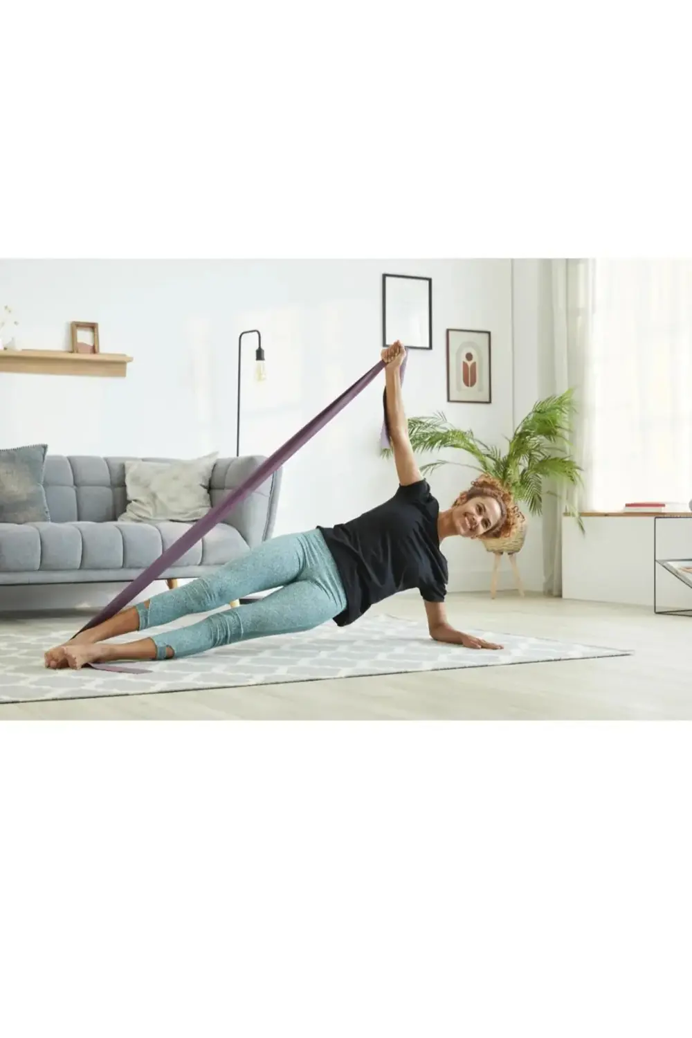 Domyos Pilates Bandı - Zor - 4 kg - Siyah - 100 ,,,,